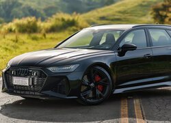 Czarne, Audi RS 6, Avant