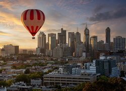 Balon nad Melbourne