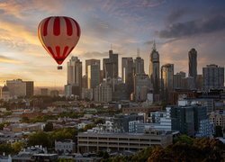 Balon, Wieżowce, Melbourne, Australia