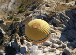 Balon, Skały tufowe, Kapadocja, Turcja