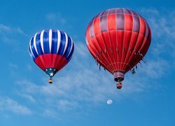 Balony, Niebo, Księżyc