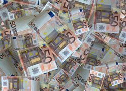 Banknoty o nominale 50 euro