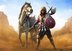 Bayek i koń w pakiecie Roman Centurion Pack