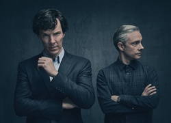 Benedict Cumberbatch, Martin Freeman, Serial, Sherlock