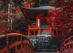 Bentendo Temple w kompleksie świątyń Daigo-ji