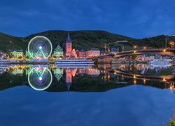 Bernkastel-Kues nad rzeką Mozelą