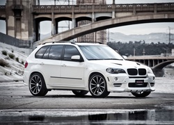 Białe, BMW X5 E70, Most