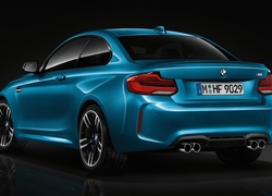 Niebieskie, BMW M2 Coupe Long Beach Blue Metallic, 2016