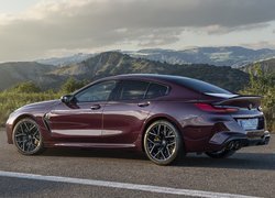 BMW M8 Gran Coupe na drodze