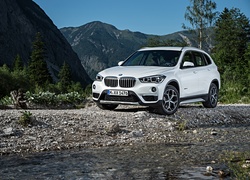 Białe, BMW X1 xDrive 28i, 2017, Góry