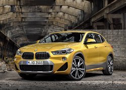 BMW X2, 2018, Zaniedbane, Wnętrze