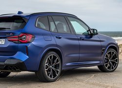 BMW X3 M Competition niebieskie
