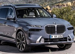 BMW X7 przodem