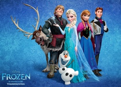 Kraina lodu, Frozen, Elza, Olaf