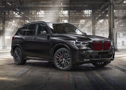 BMW X5, Black Vermilion, Czarne, 2021