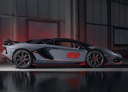 Lamborghini Aventador, SVJ 63, Roadster, Ściana