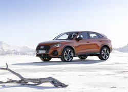 Brązowe Audi Q3 Sportback