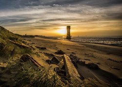 Budowla na plaży