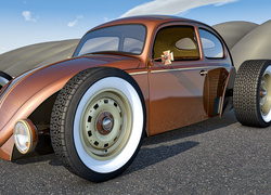 Bug Rod - Hot Rod stylizowany na Volkswagena z lat pięćdziesiątych