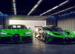 Zielone, Bugatti Chiron, Bugatti Bolide