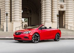 Czerwony, Buick Cascada, Sport, Budynek