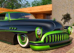 Zabytkowy, Buick Super Riviera Coupe, 1953
