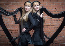 Kobiety, Camille Kitt, Kennerly Kitt, Bliźniaczki, The Harp Twins, Harfy