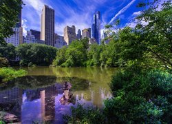 Central Park na Manhattanie