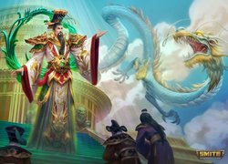 Cesarz Yu Huang z gry Smite Battleground of the Gods