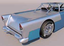 Zabytkowy, Chevrolet Bel Air Nomad, 1955