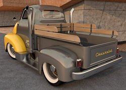 Chevrolet COE Truck, Tył, 3D
