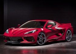 Czerwony, Chevrolet Corvette C8 Stingray