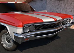 Zabytkowy, Chevrolet Impala SS Sport Coupe, 1966, Przód