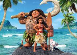 Chief Tui i Moana w bajce Vaiana Skarb oceanu