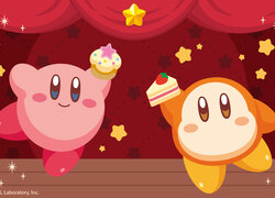 Gra, Kirby, Postacie, Kirby, Waddle Dee, Ciastka