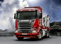 Ciężarówka, Ciągnik, Scania R520 V8