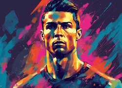 Cristiano Ronaldo w grafice