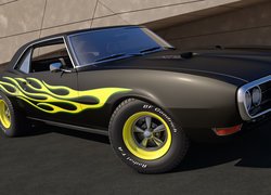 Czarno-żołty Pontiac Firebird 400
