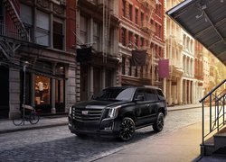 Czarny Cadillac Escalade