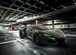 Czarny, W Motors Lykan HyperSport, Garaż