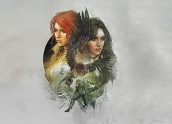 Wiedżmin 3: Dziki Gon, Kobiety, Czrodziejki, Yennefer, Triss Merigold