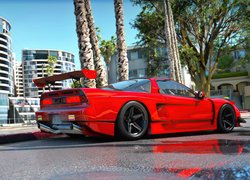 Czerwona Honda NSX z gry GTA 5