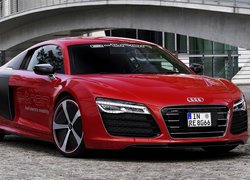 Czerwone, Audi R8, Coupe