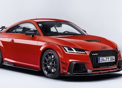 Czerwone Audi TT RS rocznik 2017