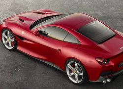 Czerwone Ferrari Portofino