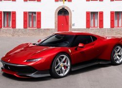Czerwone Ferrari SP38