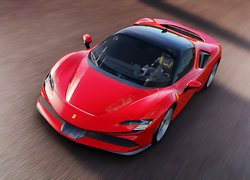 Czerwone Ferrari z gry Project Cars 3
