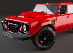Czerwone, Lamborghini LM002