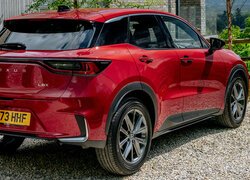 Czerwony, Lexus LBX, Tył