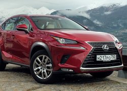 Czerwony Lexus NX